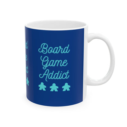 Board Games Addict  | Cute and Funny Ceramic Coffee Cup | Gaming Mug | 11oz/0.33 l