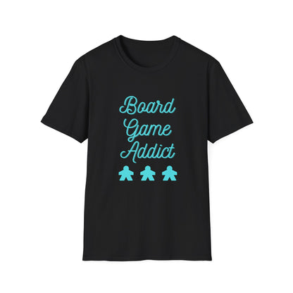 Board Games Addict_Blue | Funny Gaming T shirt | Cute and Funny Unisex Clothing | Gamers T shirt