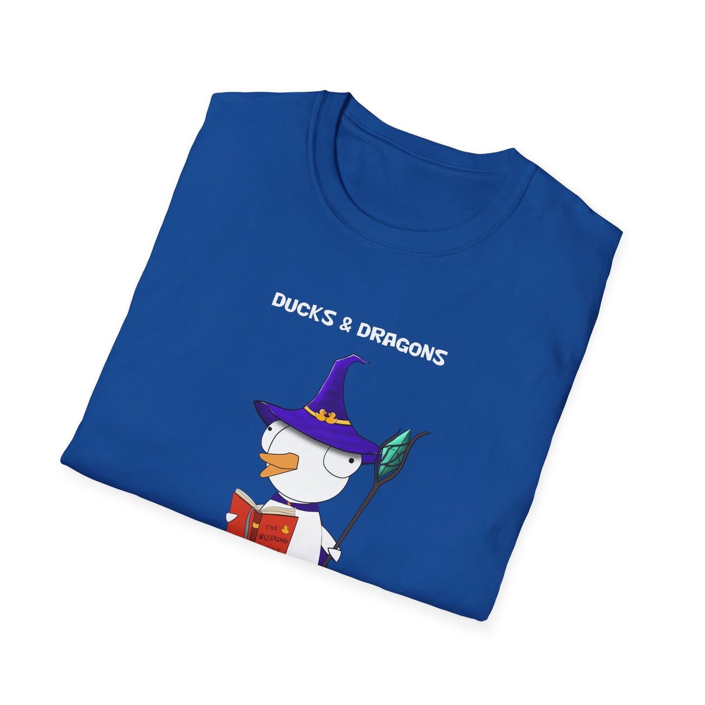 D&D Ducks And Dragons Wizard | Dippy Duck T shirt | Cute and Funny Unisex T shirt | Wizard Class Shirt | DnD Clothing