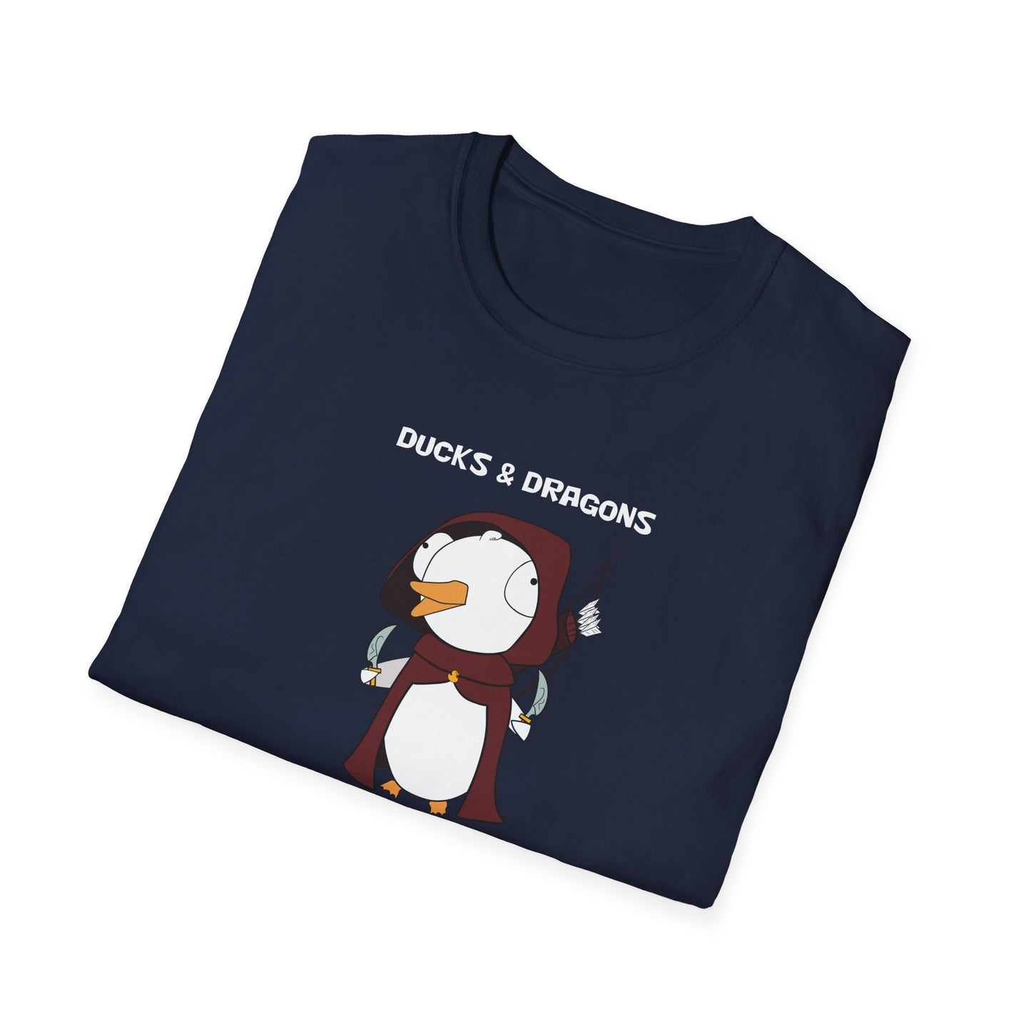 D&D Ducks And Dragons Rogue | Dippy Duck T shirt | Cute and Funny Unisex T shirt | Rogue Class Shirt | DnD Clothing