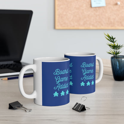 Board Games Addict  | Cute and Funny Ceramic Coffee Cup | Gaming Mug | 11oz/0.33 l