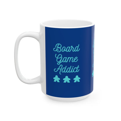 Board Games Addict  | Cute and Funny Ceramic Coffee Cup | Gaming Mug | 11oz/0.33 l