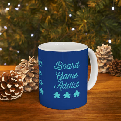 Board Games Addict  | Cute and Funny Ceramic Coffee Cup | Gaming Mug | 11oz/0.33 l