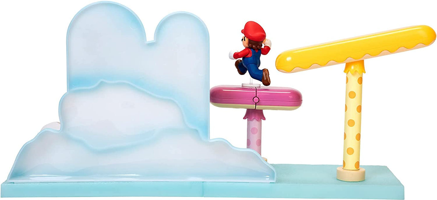 [Grade B] World of Nintendo 2.5" Super Mario Cloud Playset