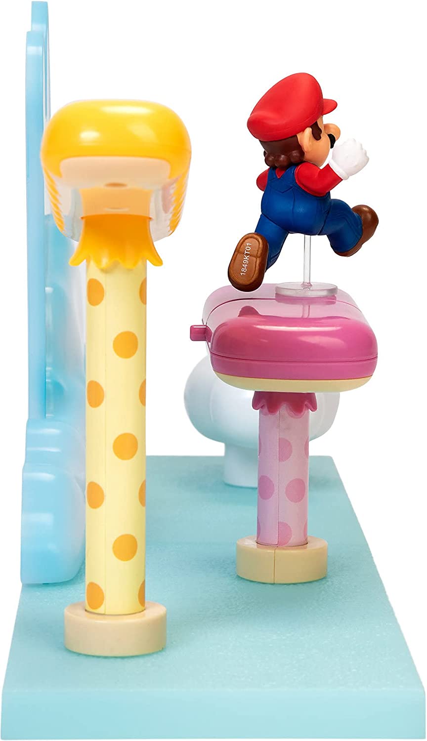 [Grade B] World of Nintendo 2.5" Super Mario Cloud Playset