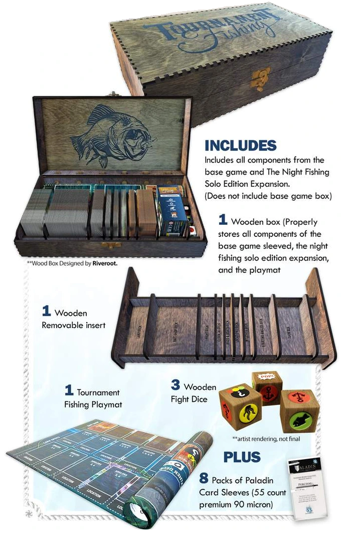 [Grade A] Tournament Fishing The Deckbuilding Game Deluxe Edition