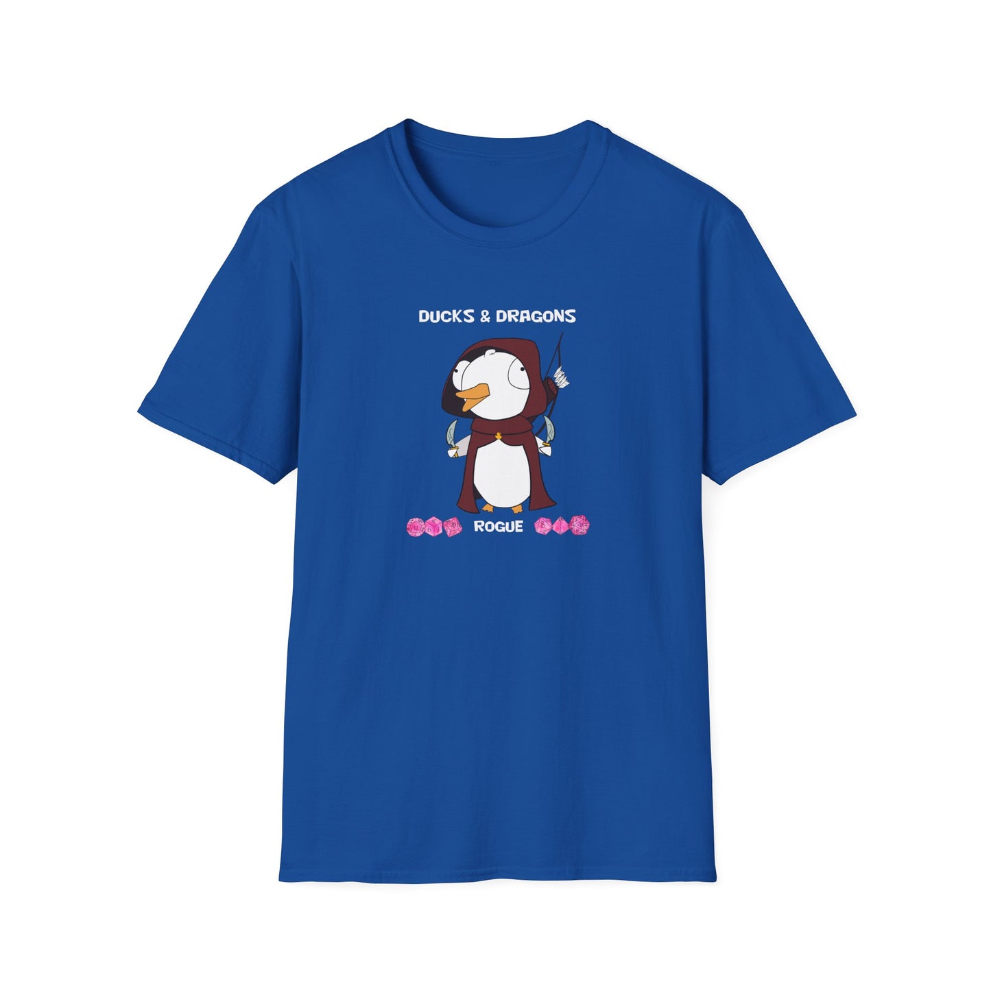 D&D Ducks And Dragons Rogue | Dippy Duck T shirt | Cute and Funny Unisex T shirt | Rogue Class Shirt | DnD Clothing
