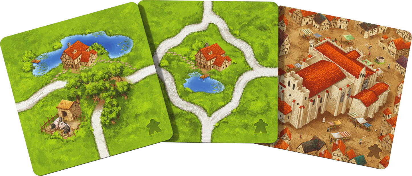 [Grade B] Carcassonne Expansion 1 - Inns and Cathedrals (2025 Redesign)