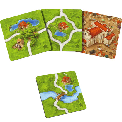[Grade B] Carcassonne Expansion 1 - Inns and Cathedrals (2025 Redesign)
