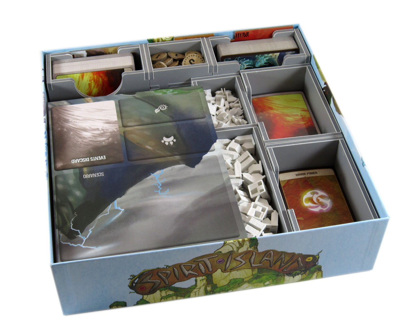 [Grade B] Folded Space Game Inserts - Spirit Island