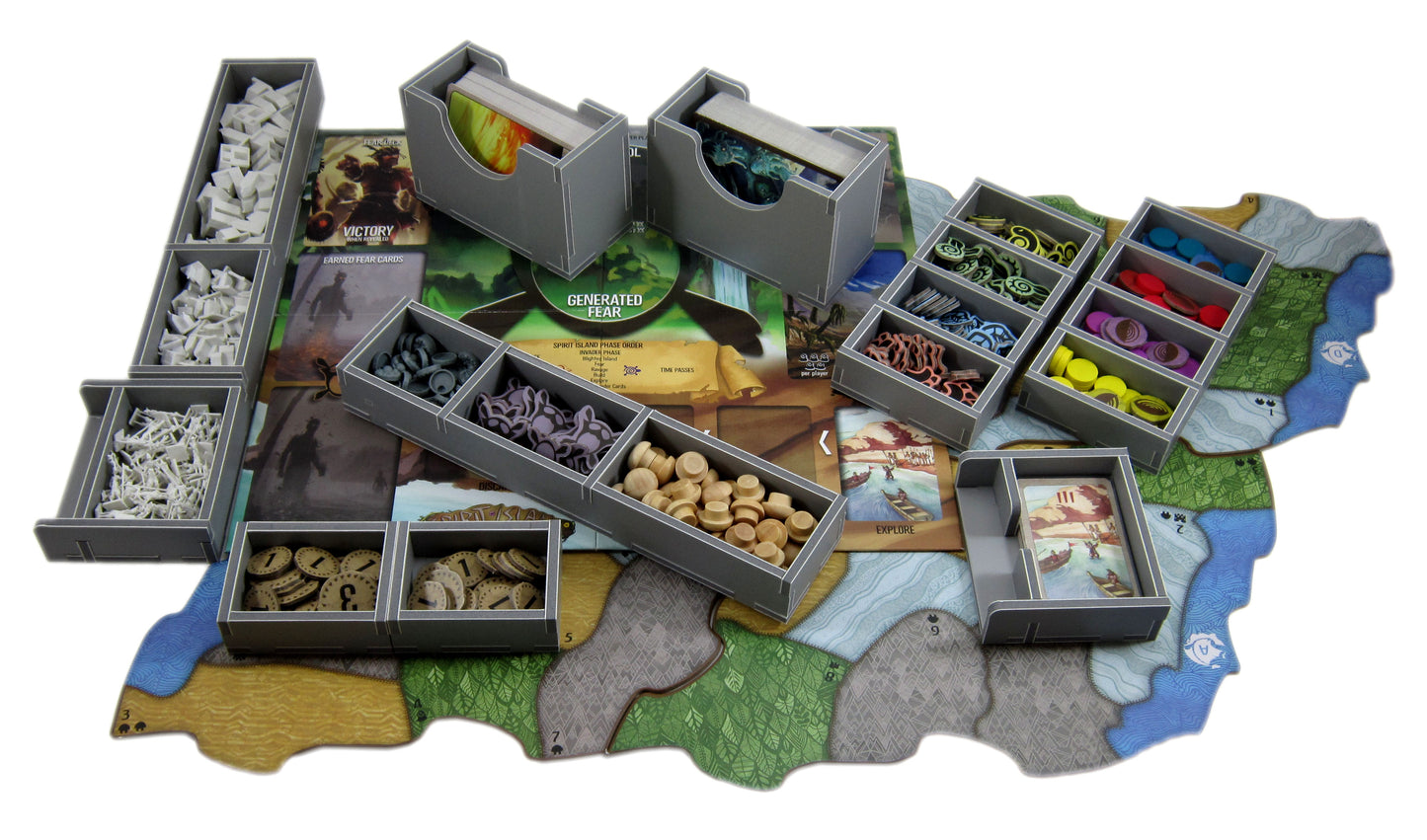 [Grade B] Folded Space Game Inserts - Spirit Island