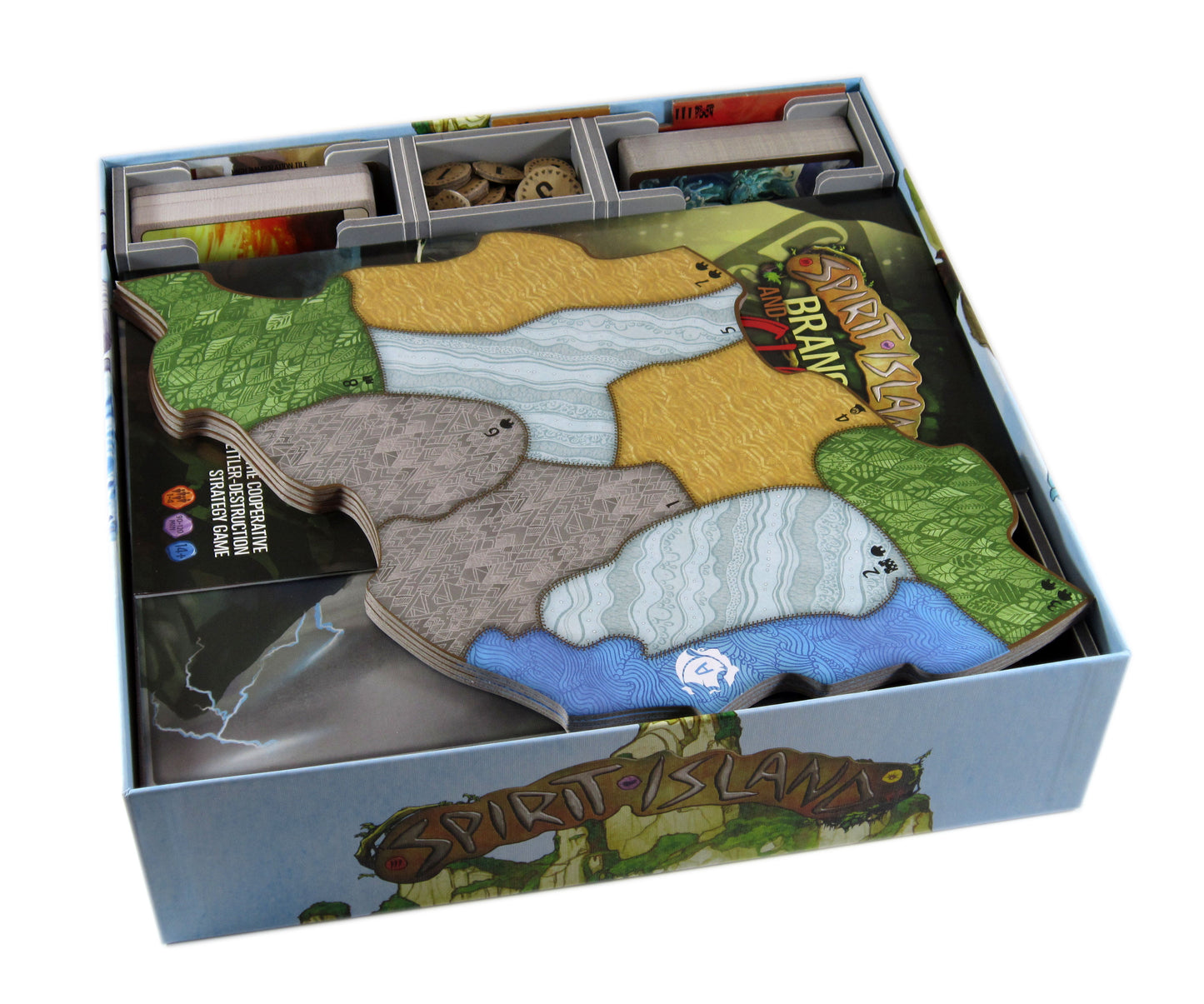 [Grade B] Folded Space Game Inserts - Spirit Island