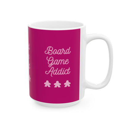 Board Games Addict  | Cute and Funny Ceramic Coffee Cup | Gaming Mug | 11oz/0.33 l
