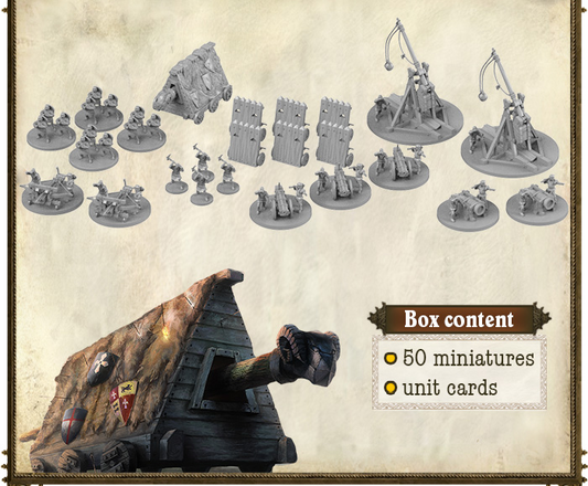 Time of Legends Joan of Arc Siege Equipment Expansion. Miniatures Only!