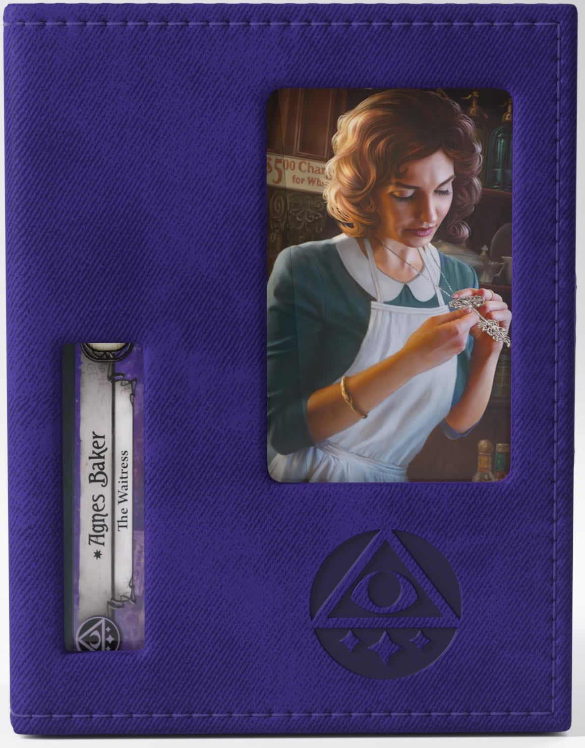 [Grade B] Gamegenic Arkham Horror Investigator Deck Tome Mystic (Purple)
