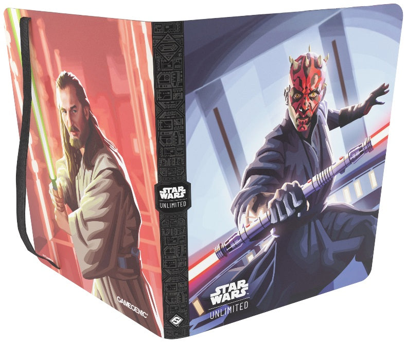 [Grade B] Star Wars Unlimited 18-Pocket Album - Qui-Gon Jinn/Darth Maul