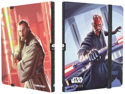 [Grade B] Star Wars Unlimited 18-Pocket Album - Qui-Gon Jinn/Darth Maul