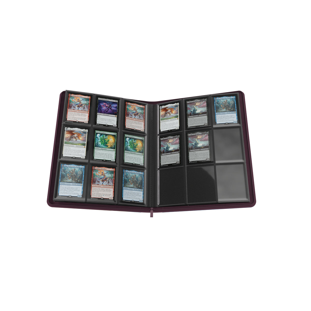[Grade B] Gamegenic Magic The Gathering Lorwyn Eclipsed Zip-Up Album 18-Pocket - Celestial Reunion