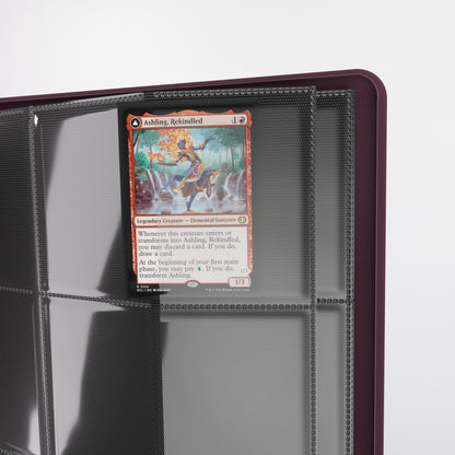 [Grade B] Gamegenic Magic The Gathering Lorwyn Eclipsed Zip-Up Album 18-Pocket - Celestial Reunion