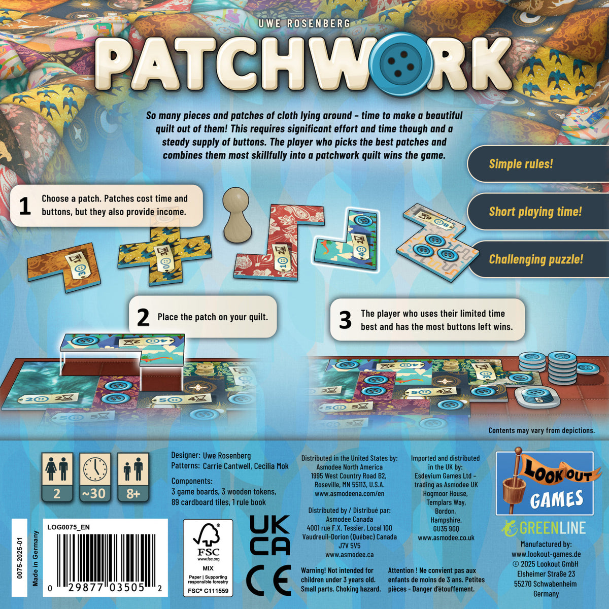 [Grade A] Patchwork (Revised Edition)