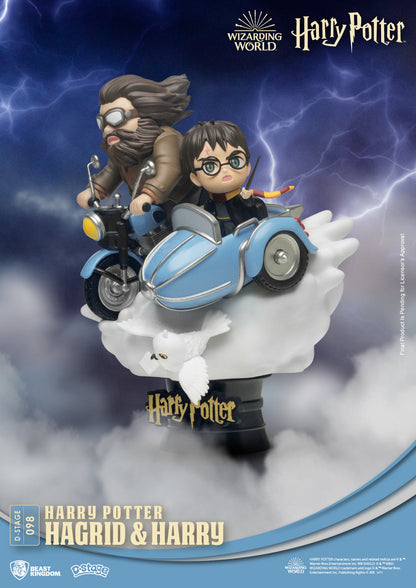 [Grade D] Beast Kingdom D Stage Harry Potter Hagrid and Harry Potter