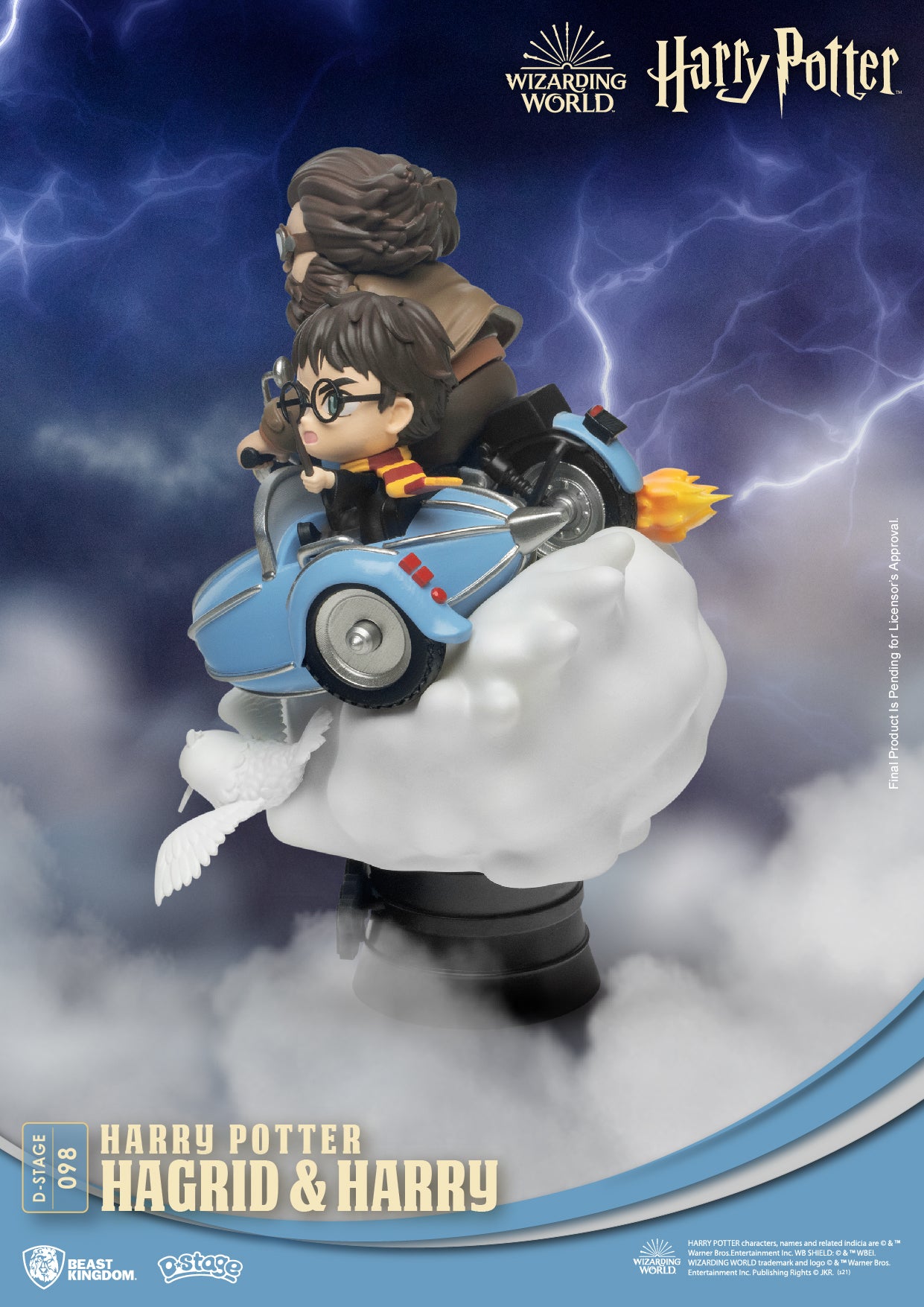 [Grade D] Beast Kingdom D Stage Harry Potter Hagrid and Harry Potter