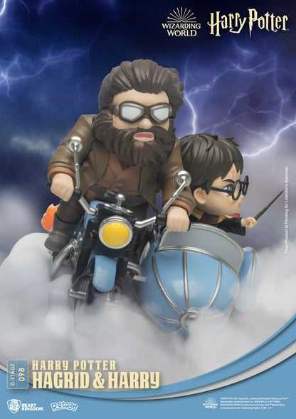 [Grade D] Beast Kingdom D Stage Harry Potter Hagrid and Harry Potter