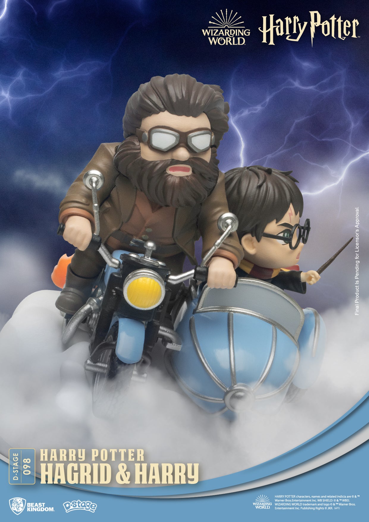 [Grade B] Beast Kingdom D Stage Harry Potter Hagrid and Harry Potter