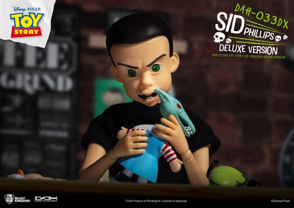 [Grade B] Beast Kingdom Dynamic Action Heroes Toy Story Sid Phillips Deluxe Version