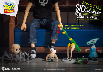 [Grade B] Beast Kingdom Dynamic Action Heroes Toy Story Sid Phillips Deluxe Version