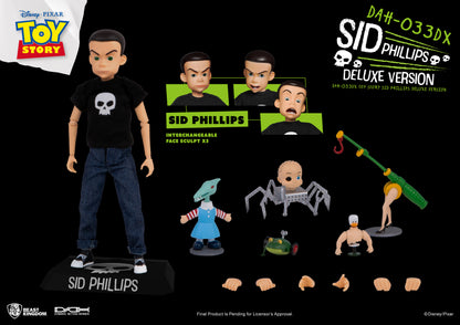 [Grade B] Beast Kingdom Dynamic Action Heroes Toy Story Sid Phillips Deluxe Version
