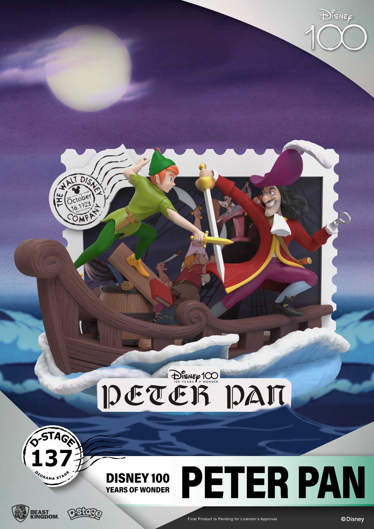 [Grade B] Beast Kingdom D Stage Disney 100 Years of Wonder Peter Pan