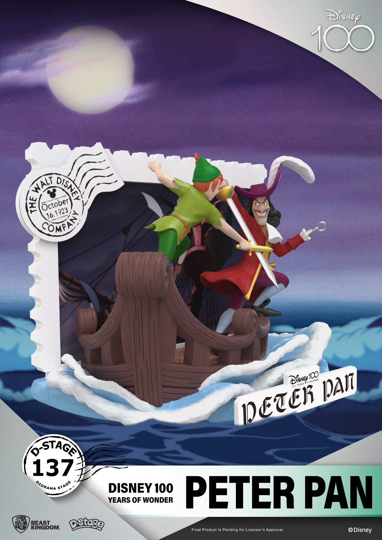 [Grade B] Beast Kingdom D Stage Disney 100 Years of Wonder Peter Pan