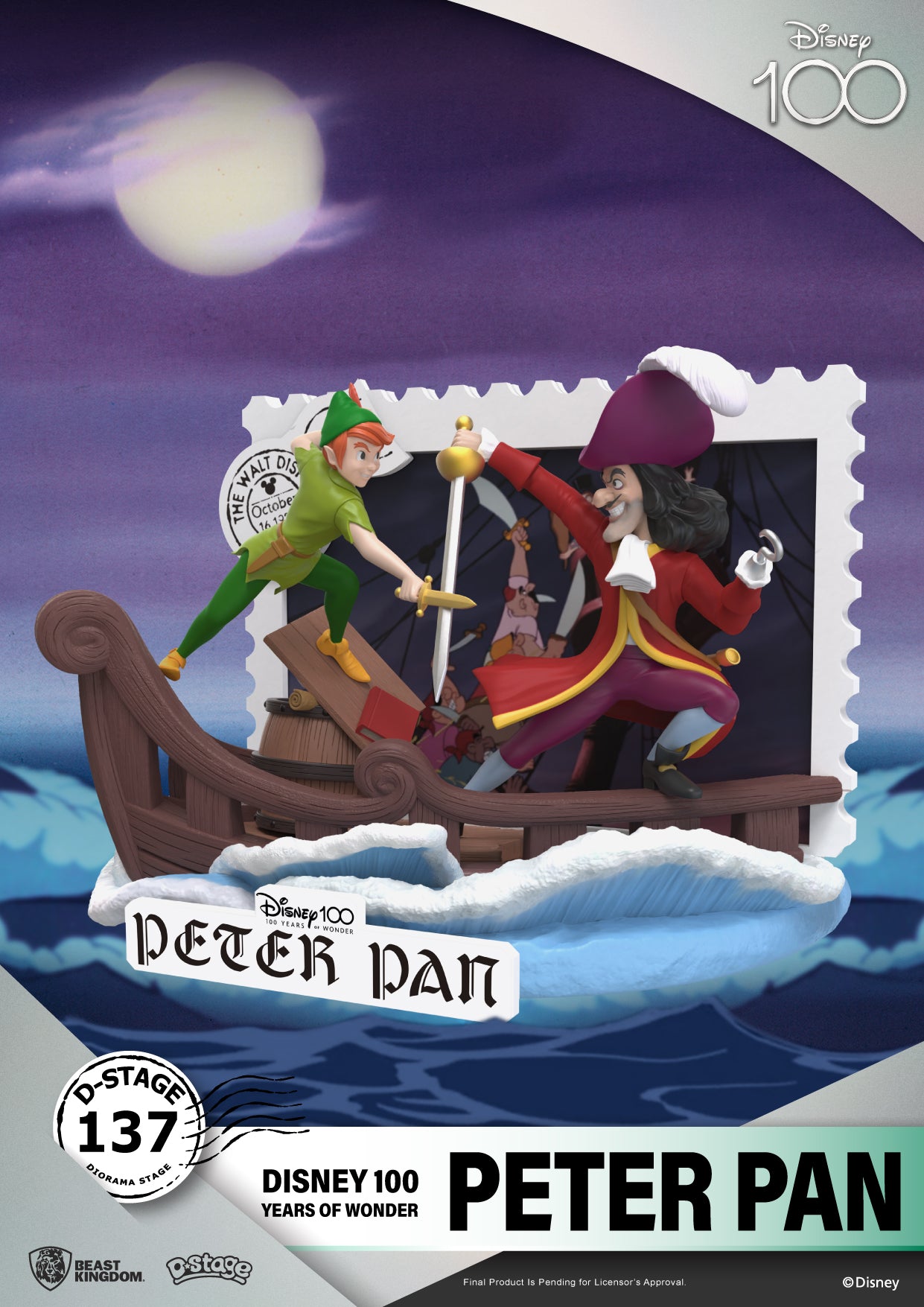 [Grade B] Beast Kingdom D Stage Disney 100 Years of Wonder Peter Pan