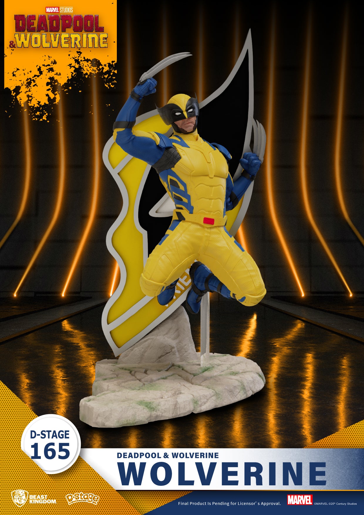 [Grade B] Beast Kingdom D Stage Deadpool & Wolverine Wolverine