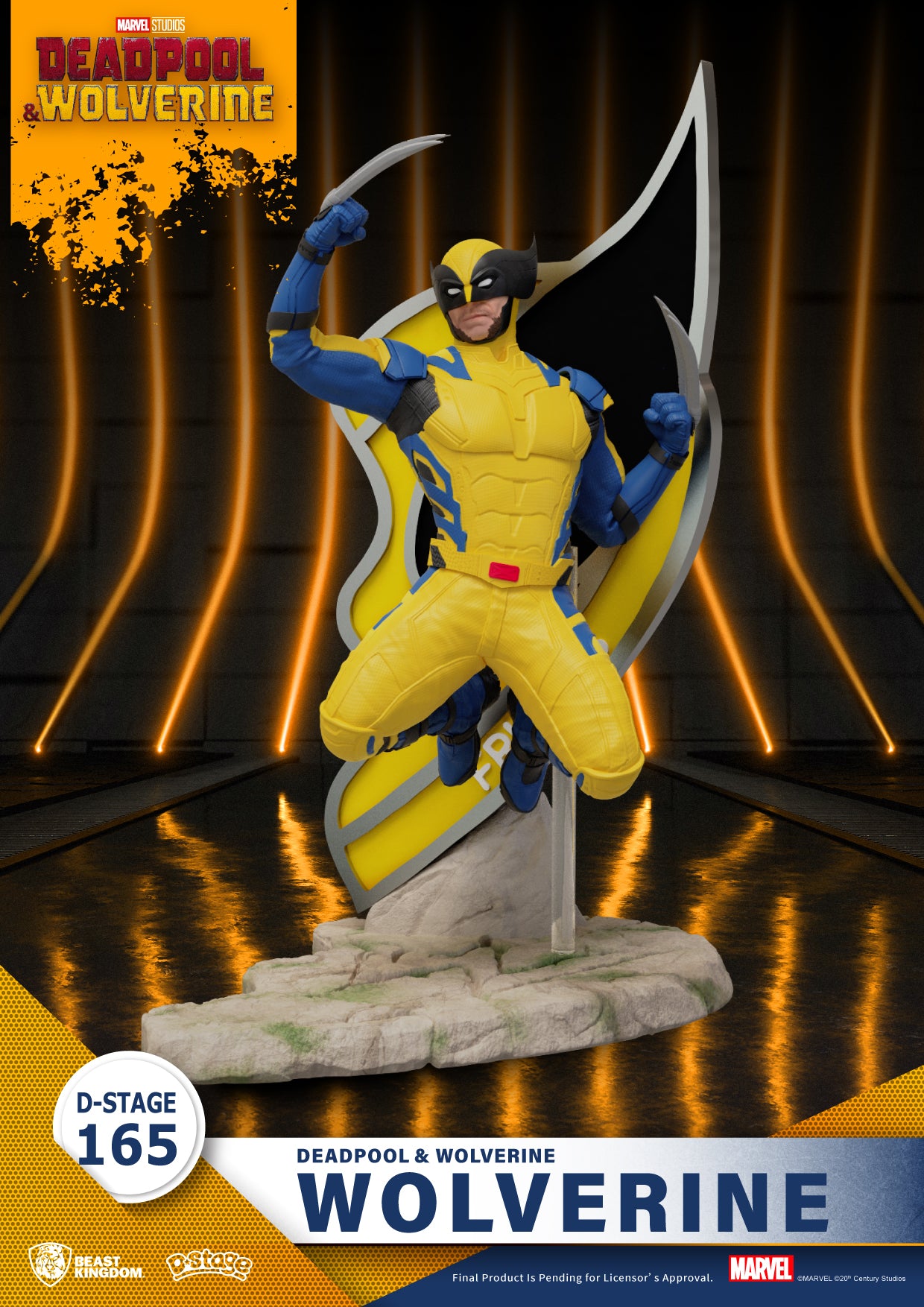[Grade B] Beast Kingdom D Stage Deadpool & Wolverine Wolverine