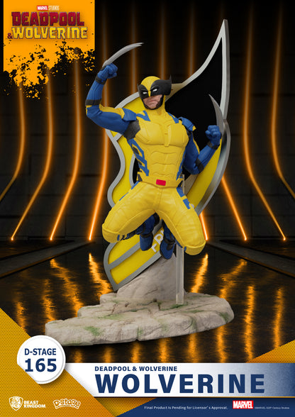 [Grade B] Beast Kingdom D Stage Deadpool & Wolverine Wolverine