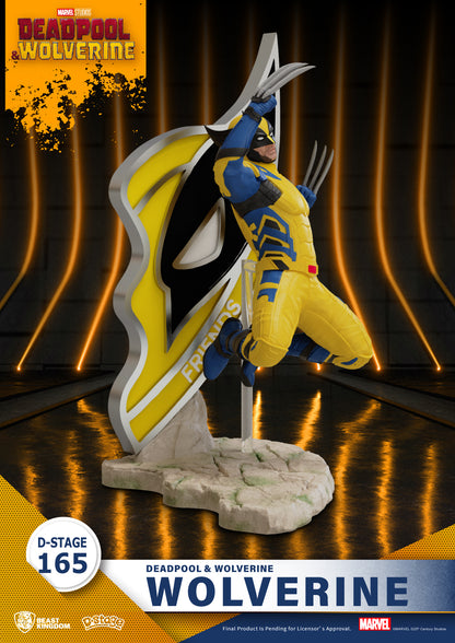 [Grade B] Beast Kingdom D Stage Deadpool & Wolverine Wolverine