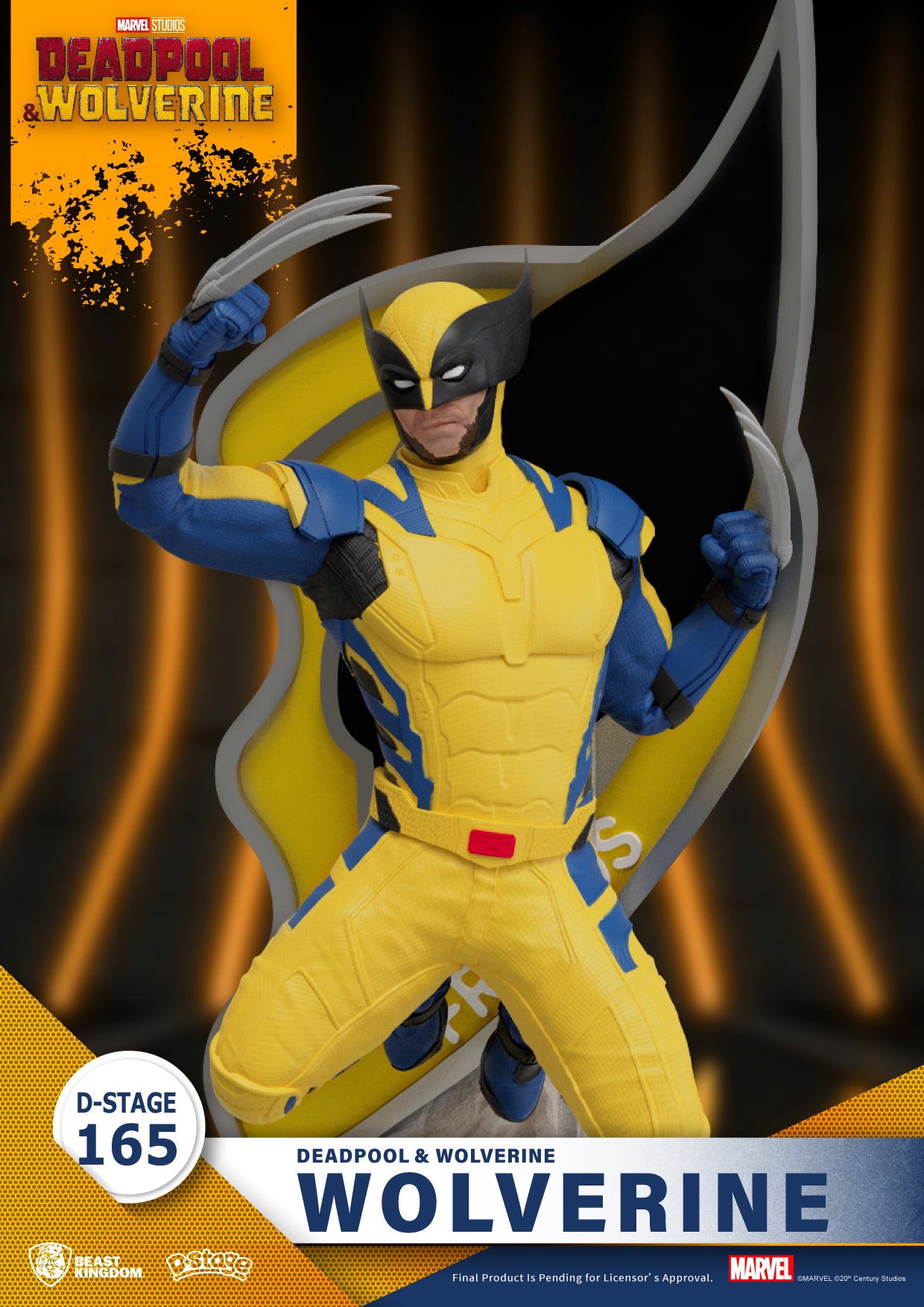 [Grade B] Beast Kingdom D Stage Deadpool & Wolverine Wolverine