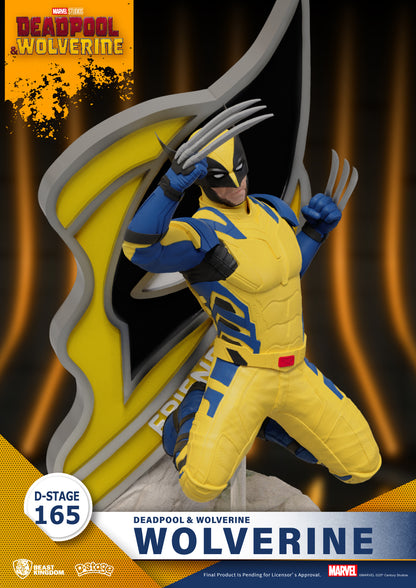 [Grade B] Beast Kingdom D Stage Deadpool & Wolverine Wolverine