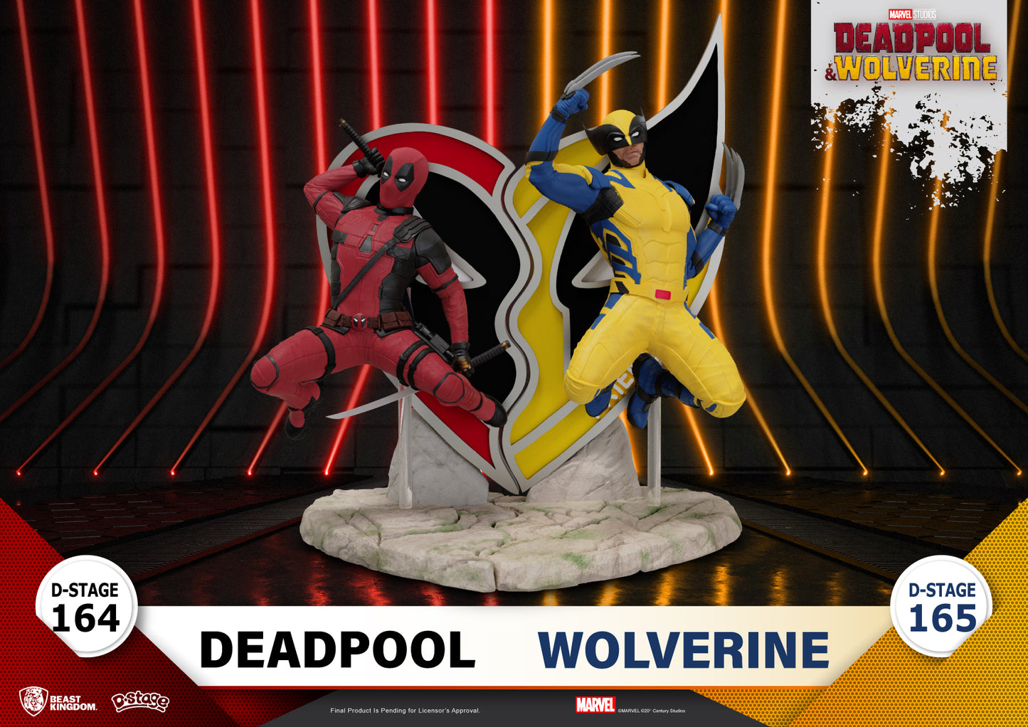 [Grade B] Beast Kingdom D Stage Deadpool & Wolverine Wolverine