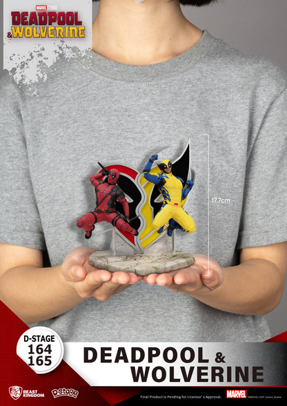 [Grade B] Beast Kingdom D Stage Deadpool & Wolverine Wolverine