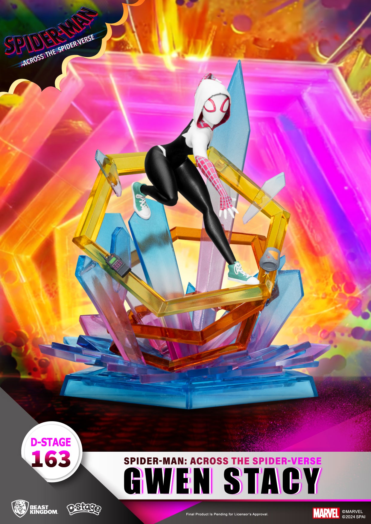 [Grade C] Beast Kingdom D Stage Spiderman Across the Spider-Verse Gwen Stacy