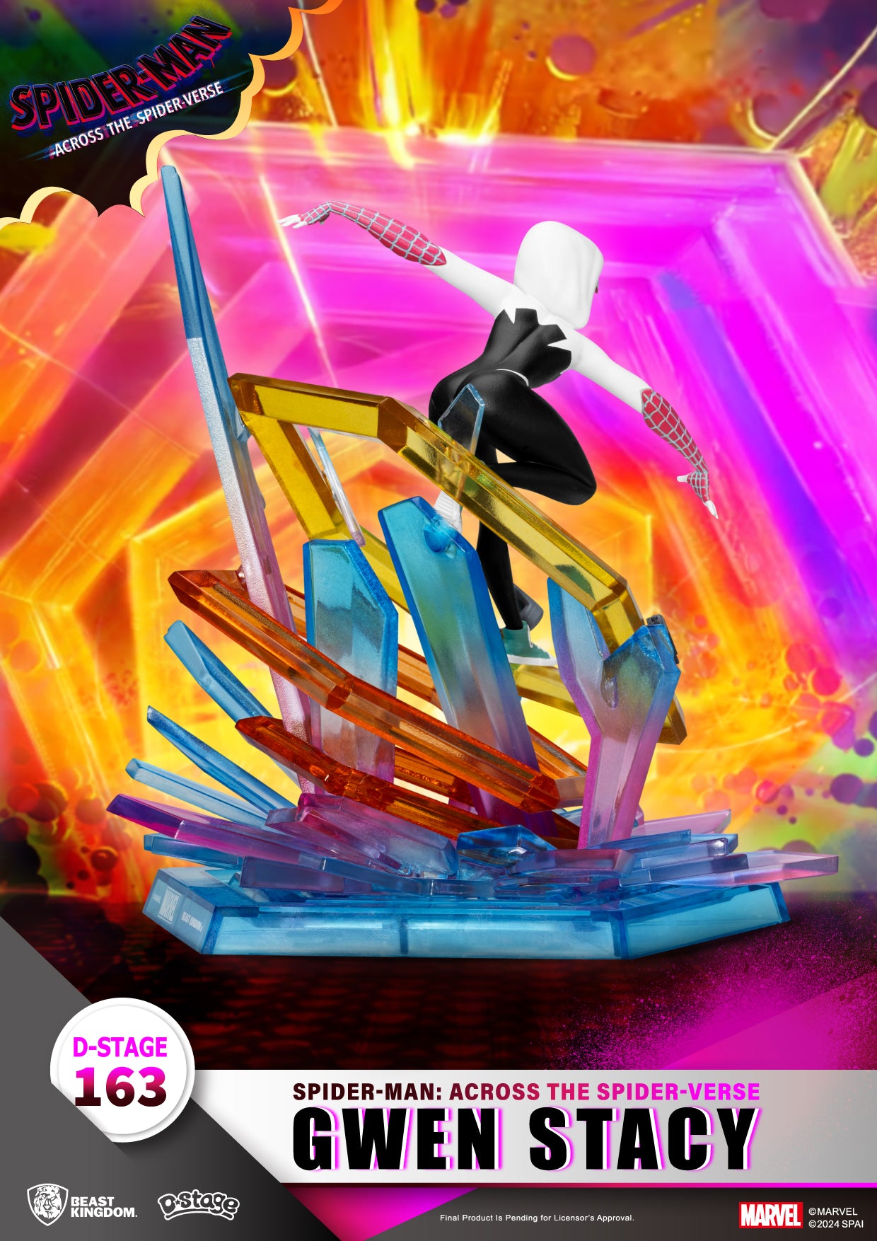 [Grade C] Beast Kingdom D Stage Spiderman Across the Spider-Verse Gwen Stacy