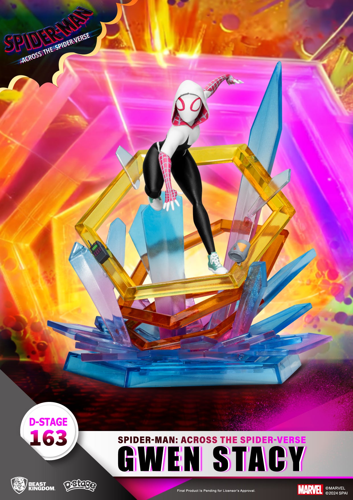 [Grade C] Beast Kingdom D Stage Spiderman Across the Spider-Verse Gwen Stacy