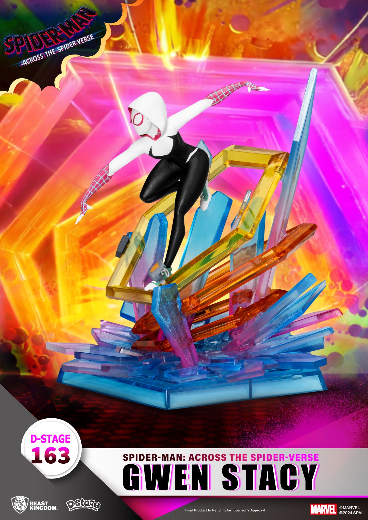 [Grade C] Beast Kingdom D Stage Spiderman Across the Spider-Verse Gwen Stacy