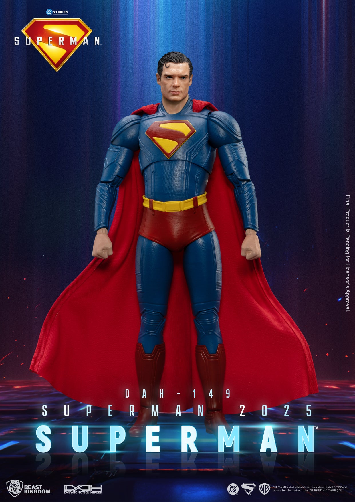 [Grade B] Beast Kingdom Dynamic Action Heroes Superman 2025 Superman