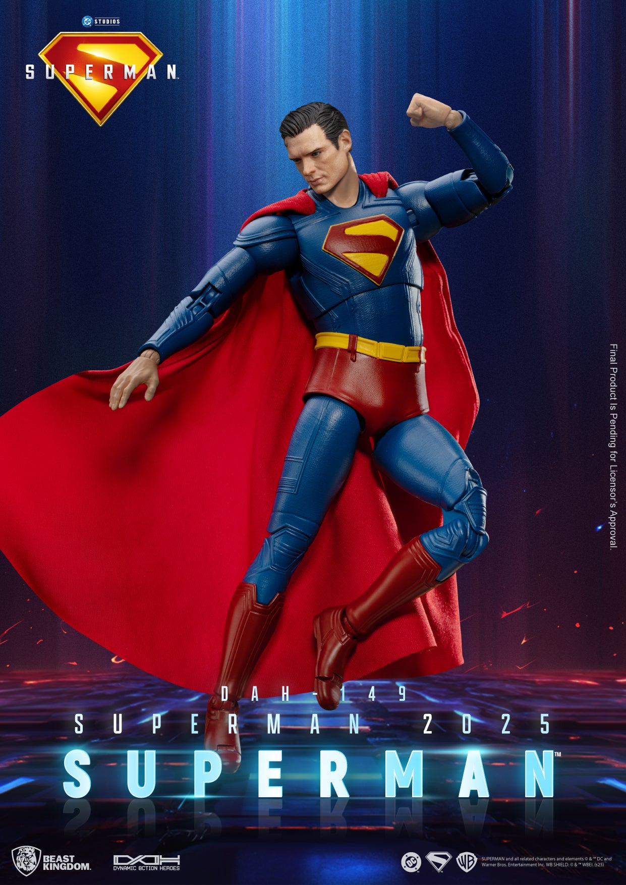 [Grade B] Beast Kingdom Dynamic Action Heroes Superman 2025 Superman