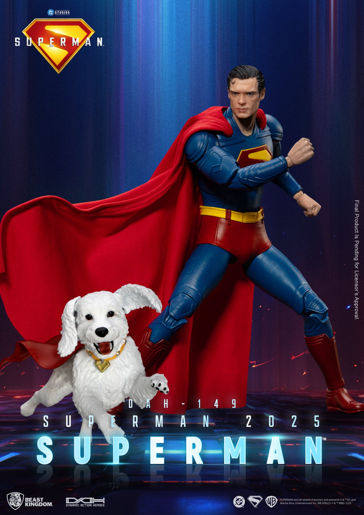 [Grade B] Beast Kingdom Dynamic Action Heroes Superman 2025 Superman