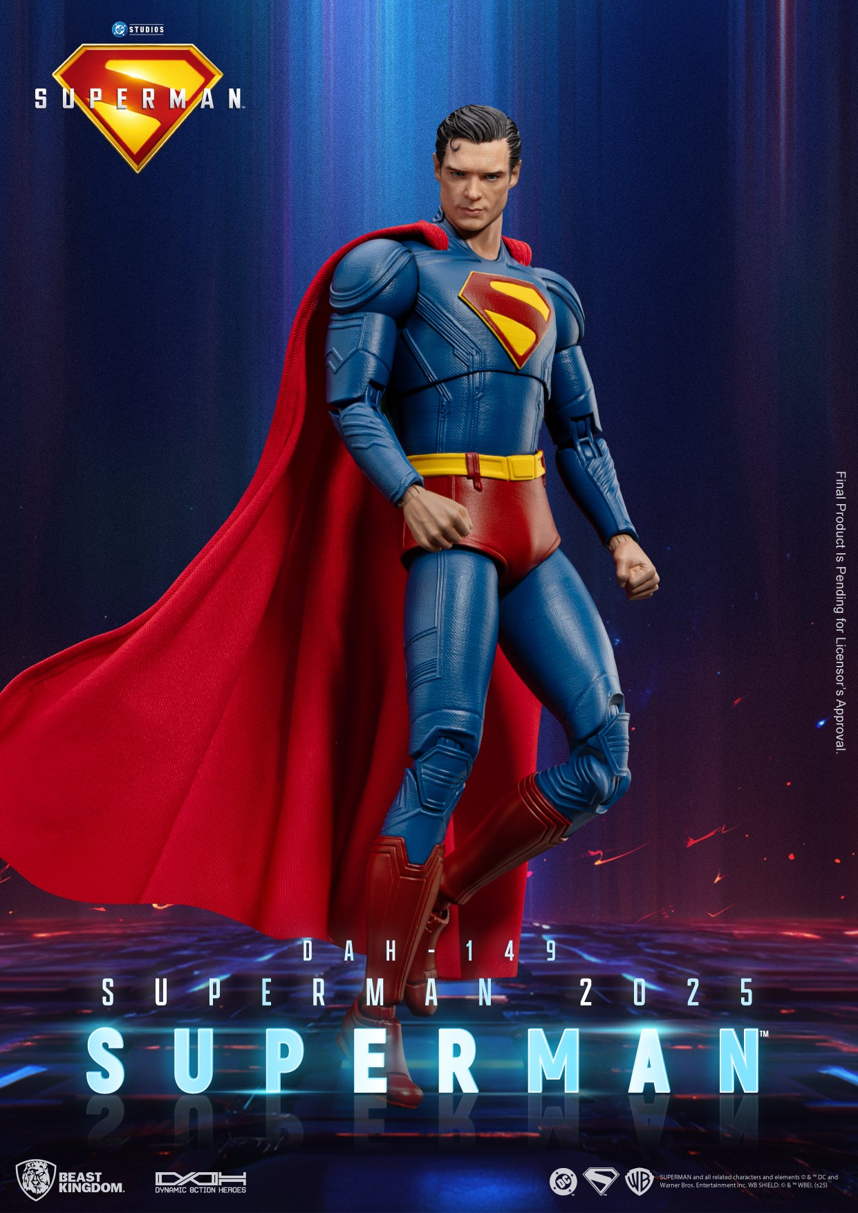 [Grade B] Beast Kingdom Dynamic Action Heroes Superman 2025 Superman